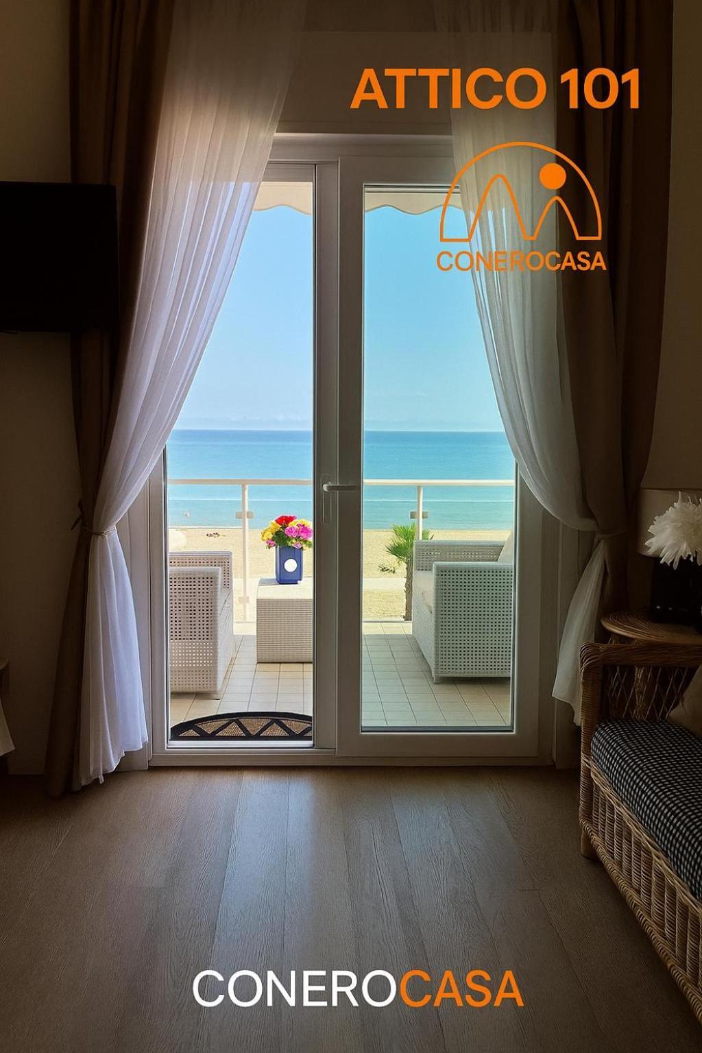 Conero Casa - Marcelli Di Numana In Via Litoranea 101 Sul Mare Vista Spiaggia Con Parcheggio Esclusivo Exterior foto