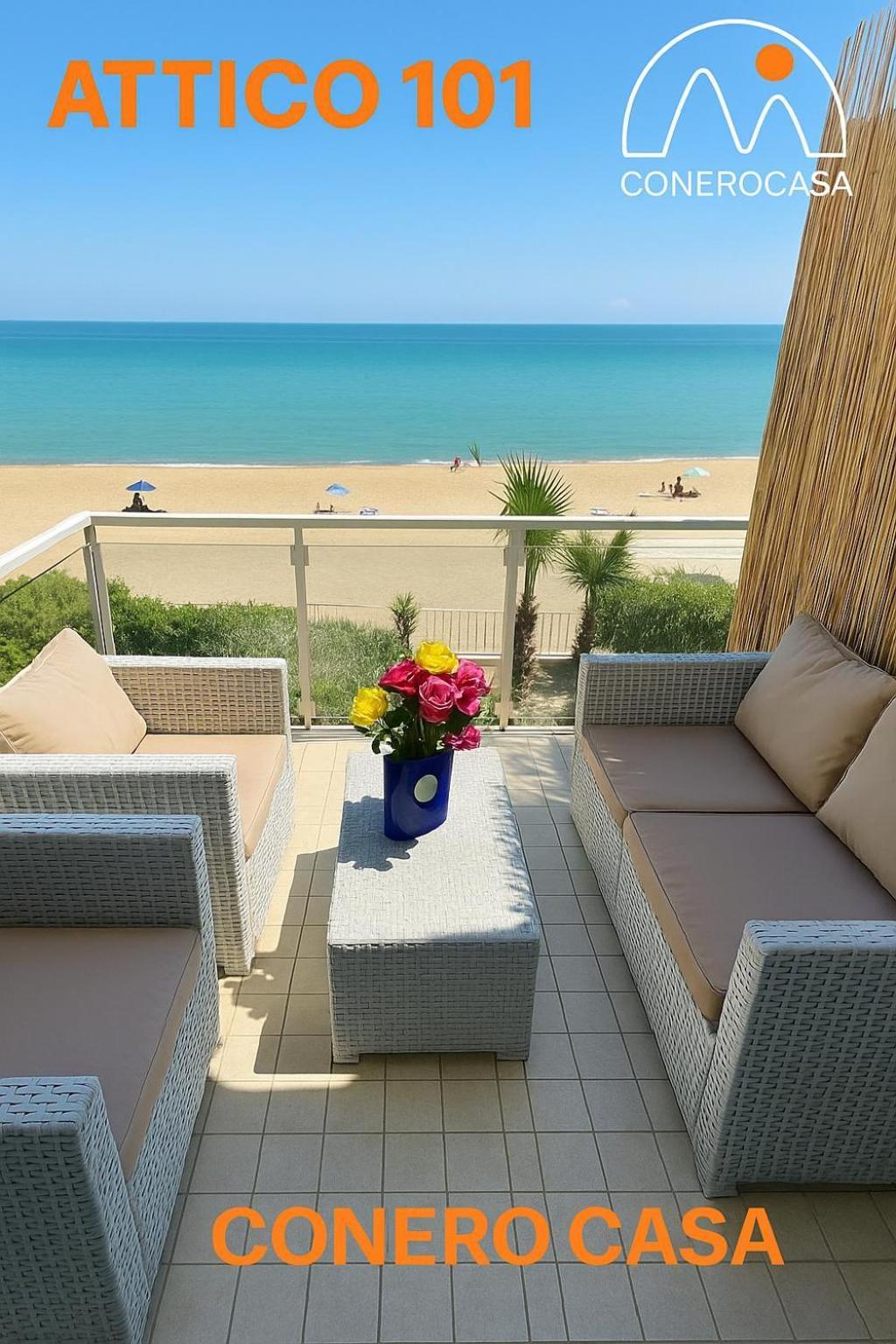 Conero Casa - Marcelli Di Numana In Via Litoranea 101 Sul Mare Vista Spiaggia Con Parcheggio Esclusivo Exterior foto